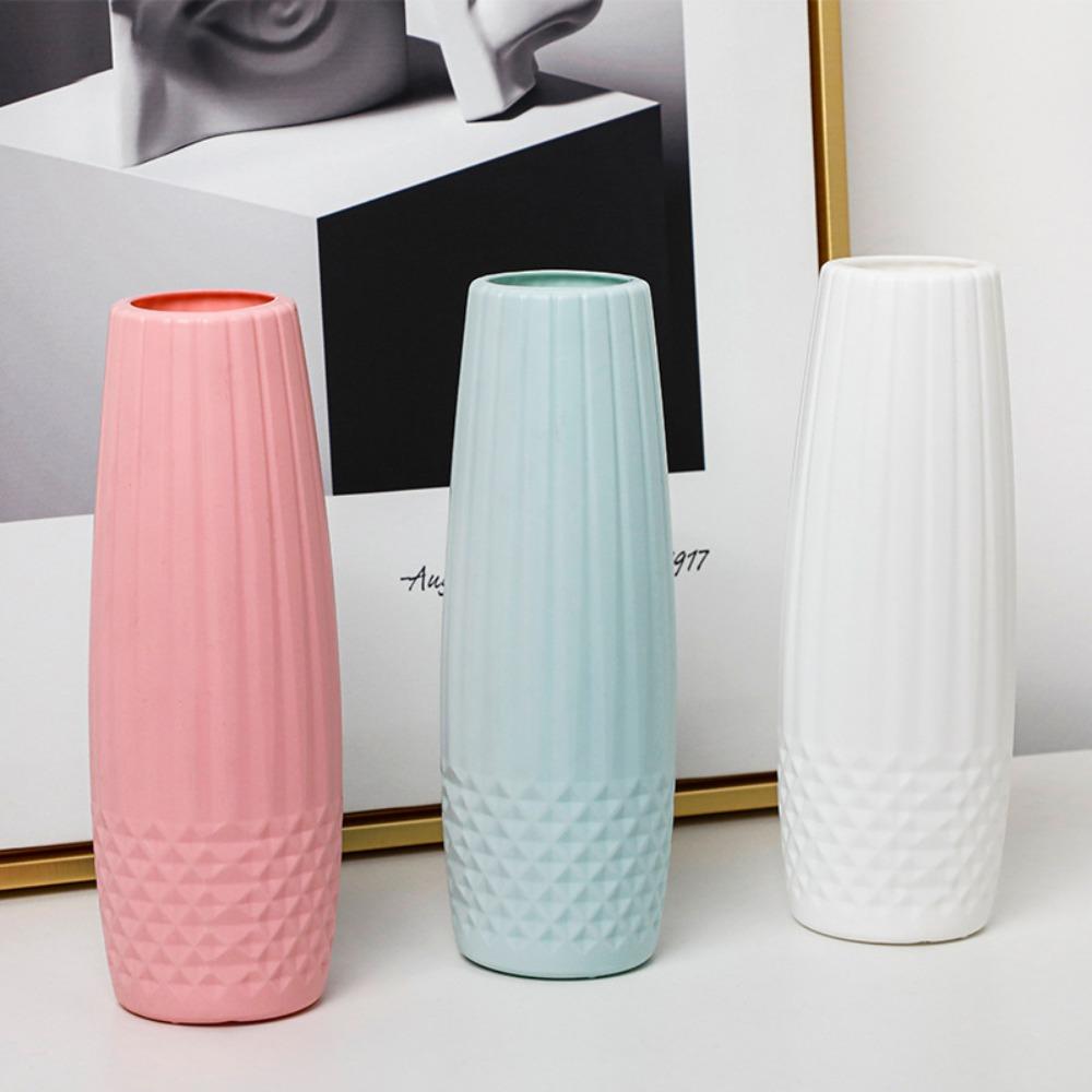 Imitation Ceramic Flower Vase PE Flower Arrangement Fashion Flower Pot Home Decoration
Imitation Ceramic Flower Vase PE Flower Arrangement Fashion Flower Pot Home Decoration