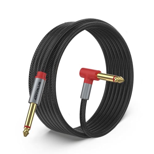 ANYPLUS 6.35mm Instrument Cable, 5m, 6.35mm to 6.35mm 90 Elbow Guitar Line Stereo Standard Plug Cable, Male to Female, for Connecting Tuners, Guitars
ANYPLUS 6.35mm Instrument Cable, 5m, 6.35mm to 6.35mm 90 Elbow Guitar Line Stereo Standard Plug Cable, Male to Female, for Connecting Tuners, Guitars