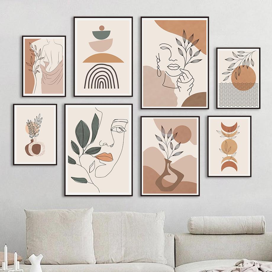 Boho Abstract Lines Girl Leaf Geometry Wall Art Canvas Painting Nordic Minimalist Posters Prints Pictures For Living Room Decor 21cm×30cm NoFrame
Boho Abstract Lines Girl Leaf Geometry Wall Art Canvas Painting Nordic Minimalist Posters Prints Pictures For Living Room Decor 21cm×30cm NoFrame