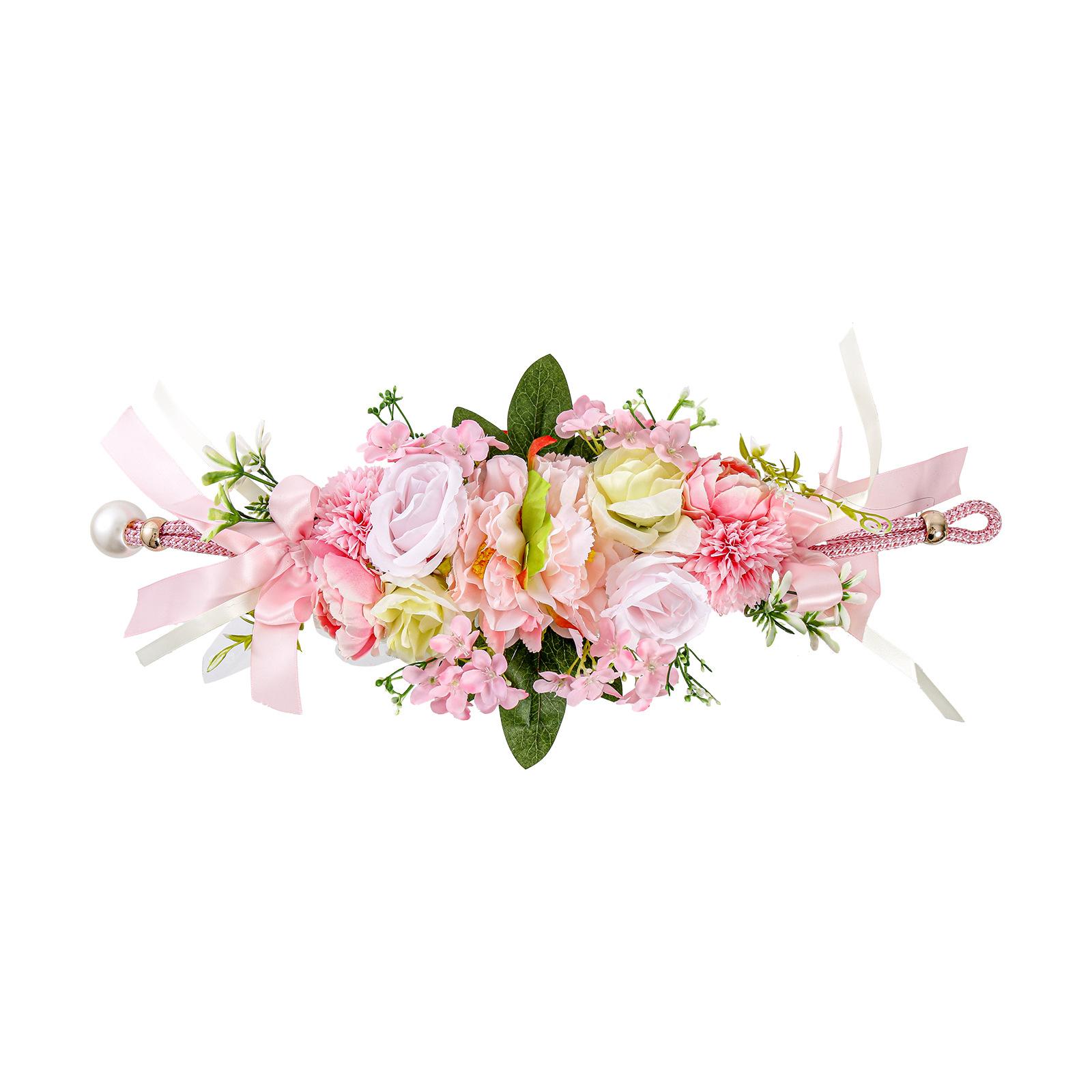 Artificial Flower Wrist Corsage for Weddings Prom Parties Bridesmaids Handmade Silk Floral Bracelet with Ribbon Strap One Size рожевий
Artificial Flower Wrist Corsage for Weddings Prom Parties Bridesmaids Handmade Silk Floral Bracelet with Ribbon Strap One Size рожевий