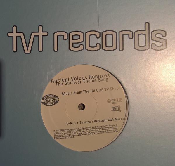 12inch Record VARIOUS - Ancient Voices Remixes - The Surviv TVT69010 TVT Records 2000 US Dance & Electronica Used
12inch Record VARIOUS - Ancient Voices Remixes - The Surviv TVT69010 TVT Records 2000 US Dance & Electronica Used
