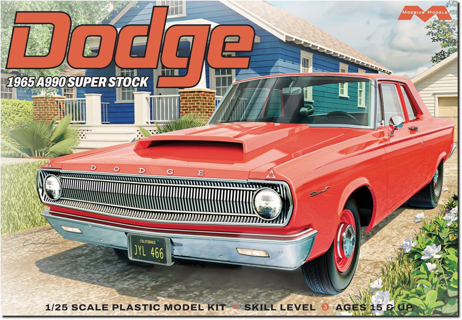 Модель Мобіус 1965 Dodge A990 Super Stock Пластикова Модель MOE2460 1/25 (Автомобіль)
Модель Мобіус 1965 Dodge A990 Super Stock Пластикова Модель MOE2460 1/25 (Автомобіль)