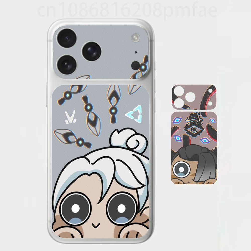 Мультяшная 3D наклейка на весь корпус V-Valorant для iPhone 17/Pro/Pro Max Цветная Задняя Защитная Наклейка iPhone17promax
Мультяшная 3D наклейка на весь корпус V-Valorant для iPhone 17/Pro/Pro Max Цветная Задняя Защитная Наклейка iPhone17promax