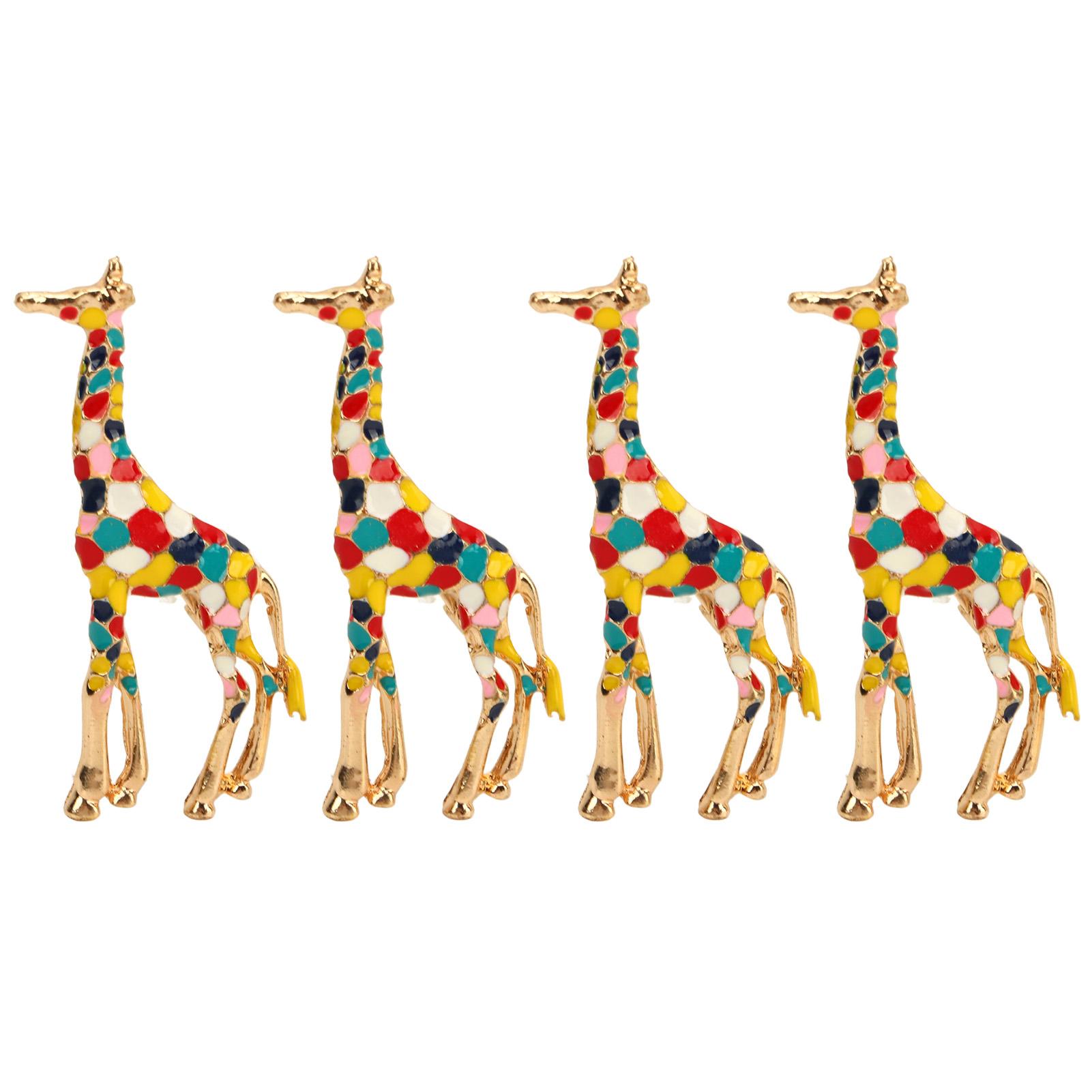 4 PCS Cartoon Giraffe Brooch Exquisite Colorful Elegant Aluminum Alloy Fashion Giraffe Brooch for
4 PCS Cartoon Giraffe Brooch Exquisite Colorful Elegant Aluminum Alloy Fashion Giraffe Brooch for