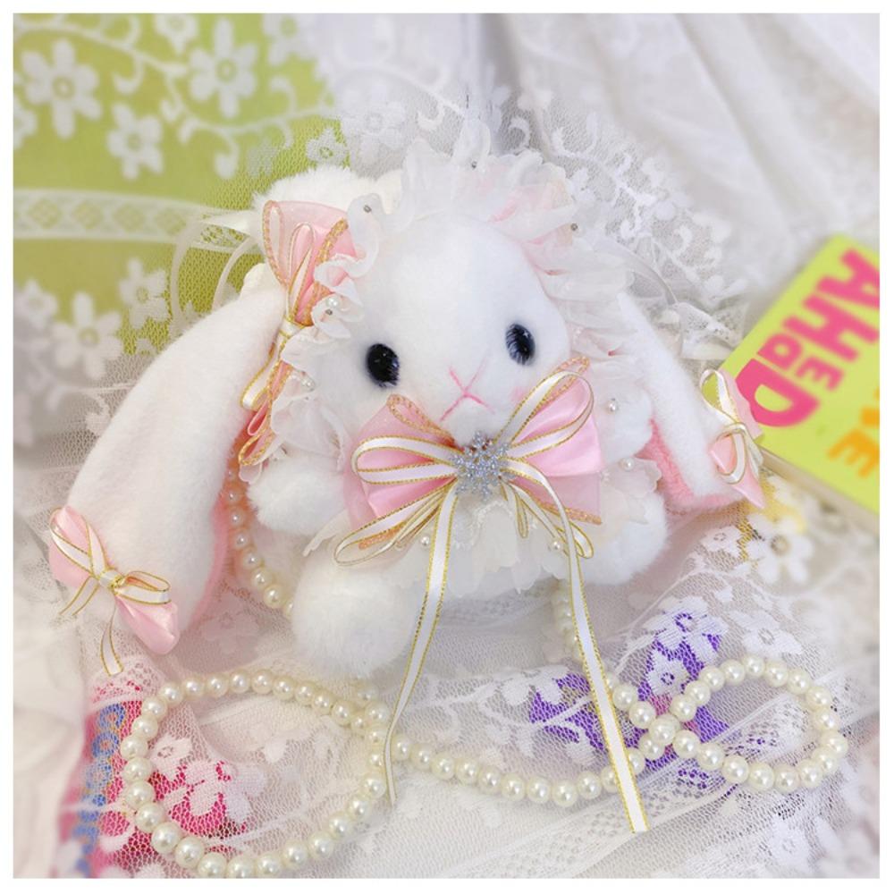 Hairy doll bag bow big ears bunny doll bag 16*20*10cm 0.21kg рожевий
Hairy doll bag bow big ears bunny doll bag 16*20*10cm 0.21kg рожевий