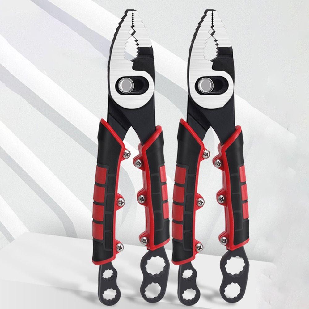 With Plum Wrench Fishmouth Pliers High Hardness Steel Wire Pliers Quick-release Screws 1 Pc
With Plum Wrench Fishmouth Pliers High Hardness Steel Wire Pliers Quick-release Screws 1 Pc