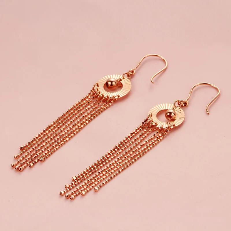 glossy and gentle style tassel round bead earrings for women exquisite elegant earrings fashionable engagement Zircon gift
glossy and gentle style tassel round bead earrings for women exquisite elegant earrings fashionable engagement Zircon gift