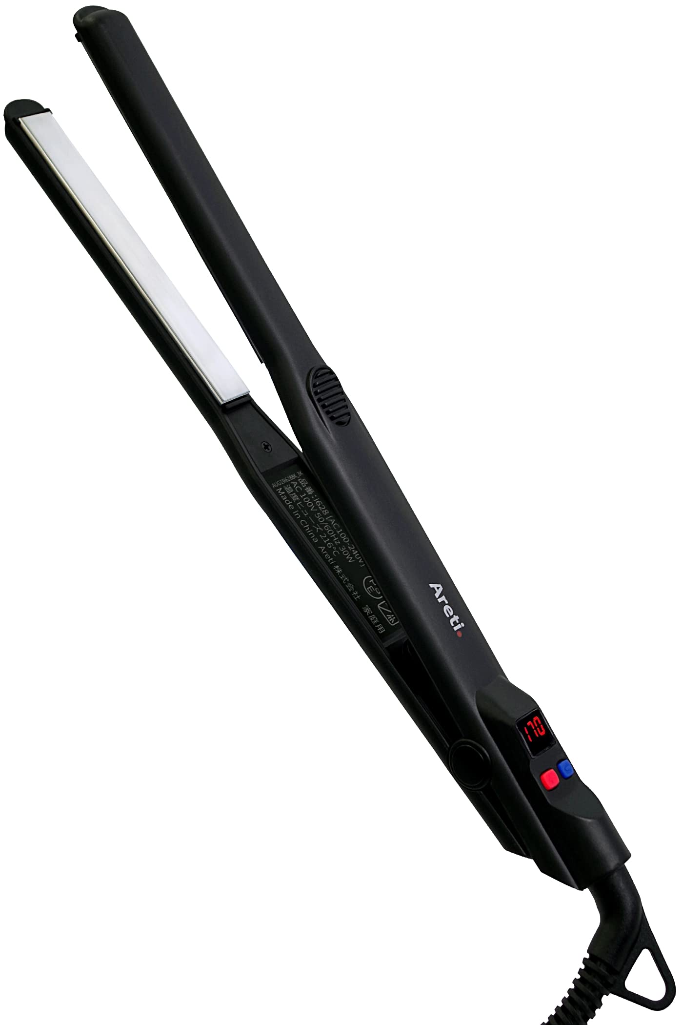 Areti Tokyo 0.6 Inch 15mm Flat Iron Hair Straightener for Straightens & Curls with Titanium Plates & Adjustable Temp i628BK Precision
Areti Tokyo 0.6 Inch 15mm Flat Iron Hair Straightener for Straightens & Curls with Titanium Plates & Adjustable Temp i628BK Precision