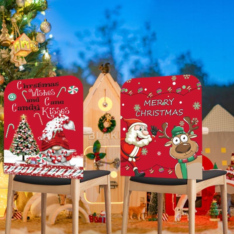 Christmas Decoration Chair Cover Home Textile Christmas Chair Case Cute Christmas Style Cartoon Half Pack Seat Cover Seat Case
Christmas Decoration Chair Cover Home Textile Christmas Chair Case Cute Christmas Style Cartoon Half Pack Seat Cover Seat Case