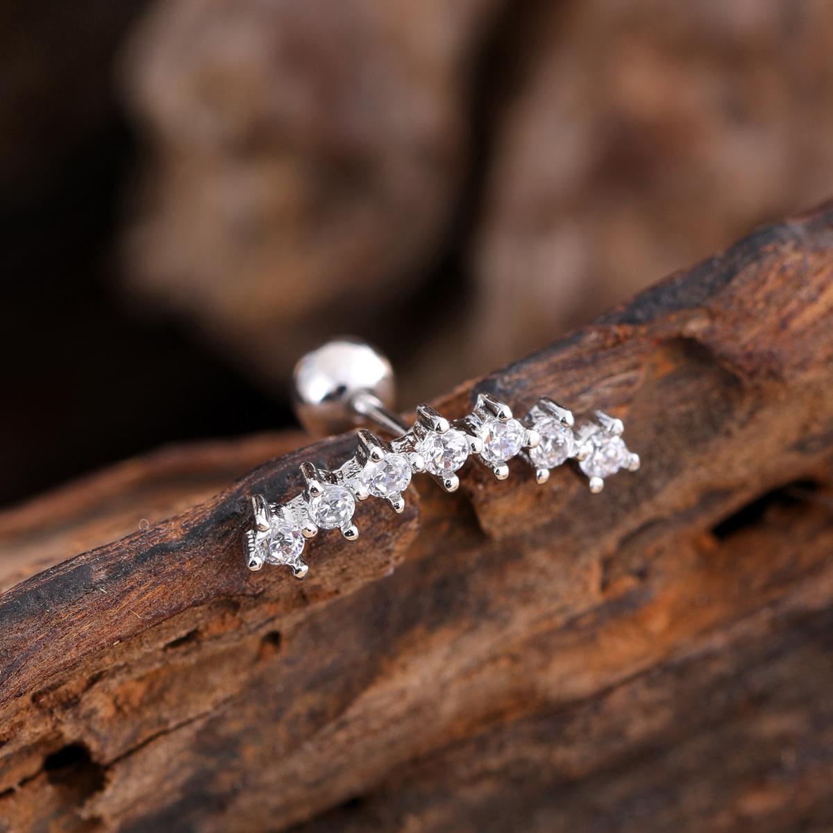 Набор из 10 серег для хряща средней части хеликса, трагуса, конха, 20G, гипоаллергенная хирургическая нержавеющая сталь, циркон, женские пирсинг-украшения 0.8*6*4mm&Ear Tragus Earring
Набор из 10 серег для хряща средней части хеликса, трагуса, конха, 20G, гипоаллергенная хирургическая нержавеющая сталь, циркон, женские пирсинг-украшения 0.8*6*4mm&Ear Tragus Earring