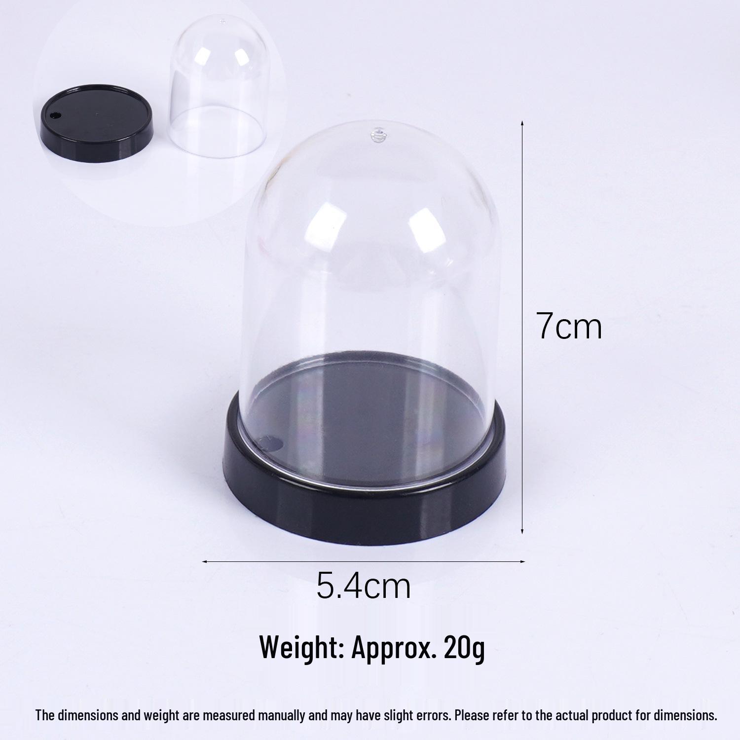 Mini Transparent Plastic Display Dome for Dollhouse Desserts or Cakes
Mini Transparent Plastic Display Dome for Dollhouse Desserts or Cakes