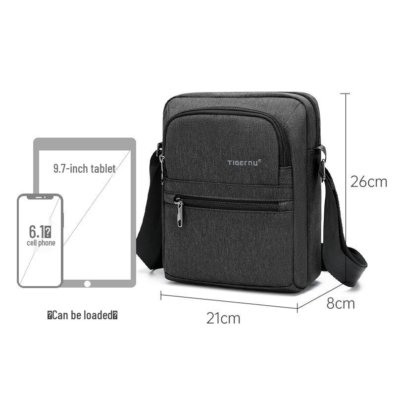 Tiger Nu Men s Business Travel Crossbody Briefcase - Large Capacity, Lightweight, Shockproof Phone Bag серый/чёрный
Tiger Nu Men s Business Travel Crossbody Briefcase - Large Capacity, Lightweight, Shockproof Phone Bag серый/чёрный