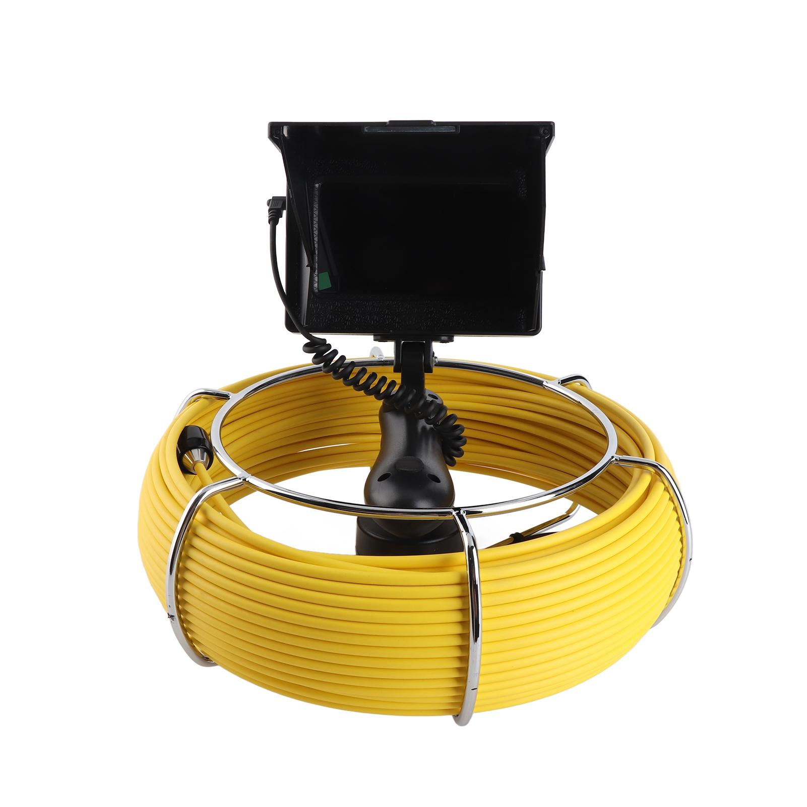 Mini Handheld Pipe Pipeline Inspection Camera Drain Sewer Industrial Endoscope with Monitor 30m чорний
Mini Handheld Pipe Pipeline Inspection Camera Drain Sewer Industrial Endoscope with Monitor 30m чорний
