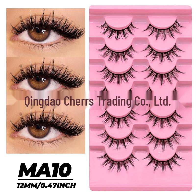 Cross-Border Hot-Selling Little Devil Comic Curled Thick False Eyelashes - European & American Style
Cross-Border Hot-Selling Little Devil Comic Curled Thick False Eyelashes - European & American Style