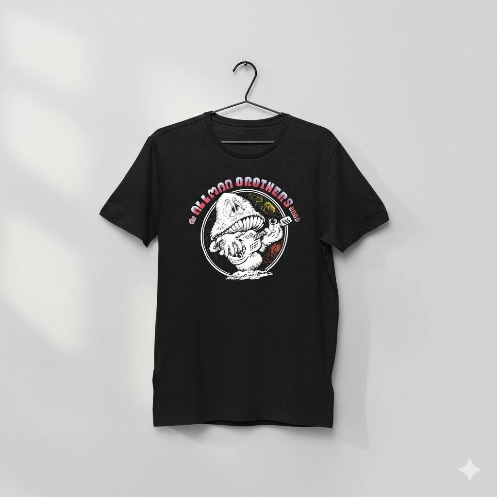 The Allman Brothers Band Graphic T-Shirt Vintage Southern Rock Tee Black - T206 M
The Allman Brothers Band Graphic T-Shirt Vintage Southern Rock Tee Black - T206 M