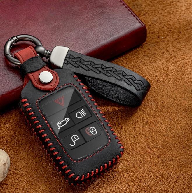 Шкіряний автомобільний чохол для дистанційного ключа, чохол-тримач для Land Rover Range Rover Sport Evoque Freelander для Jaguar XF XJ XE XJL XFL A style чорний
Шкіряний автомобільний чохол для дистанційного ключа, чохол-тримач для Land Rover Range Rover Sport Evoque Freelander для Jaguar XF XJ XE XJL XFL A style чорний