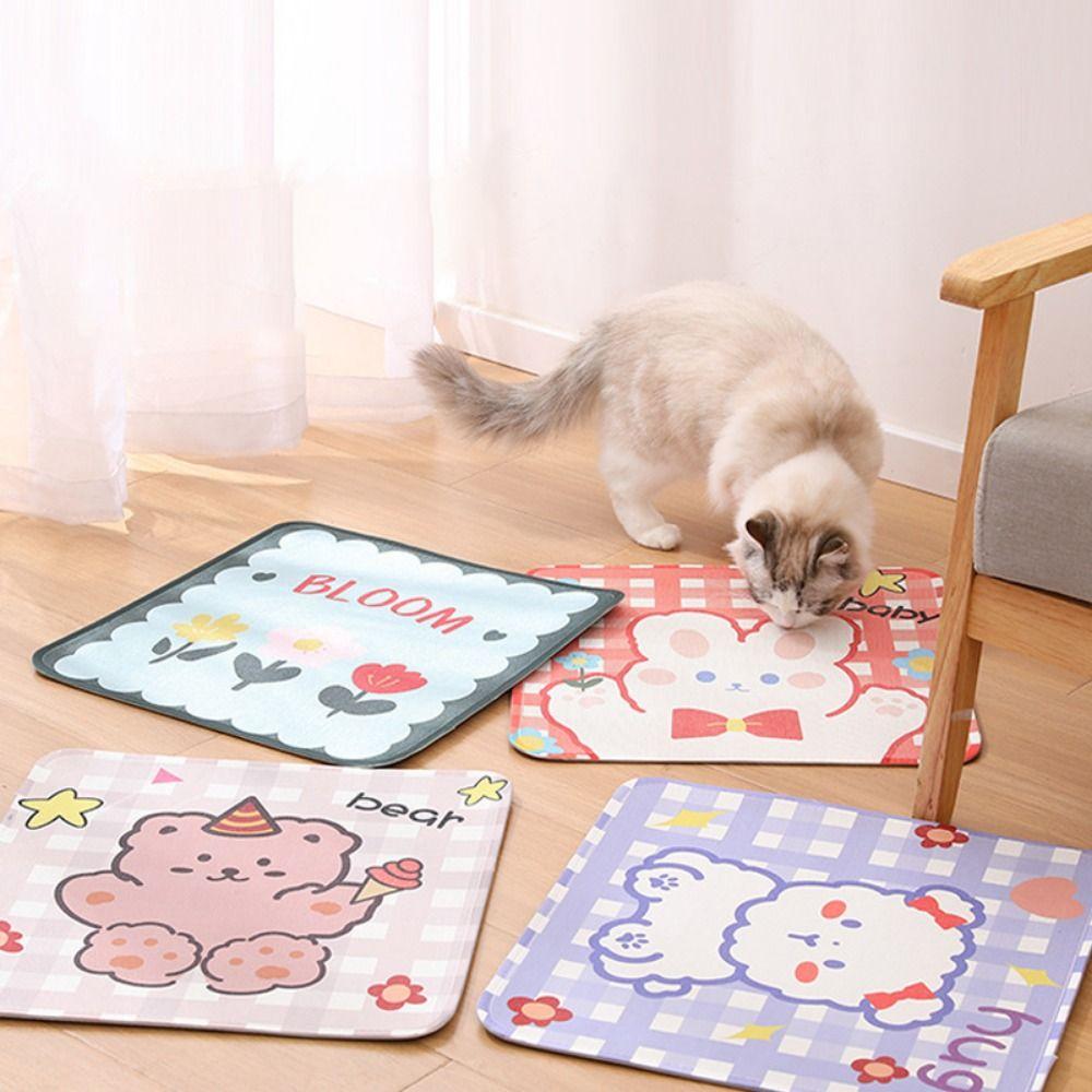 Cartoon Pet Bed Pad Square Shape Dog Cooling Mat Portable Pet Ice Pad Dog Accessories 1Pcs-Random
Cartoon Pet Bed Pad Square Shape Dog Cooling Mat Portable Pet Ice Pad Dog Accessories 1Pcs-Random