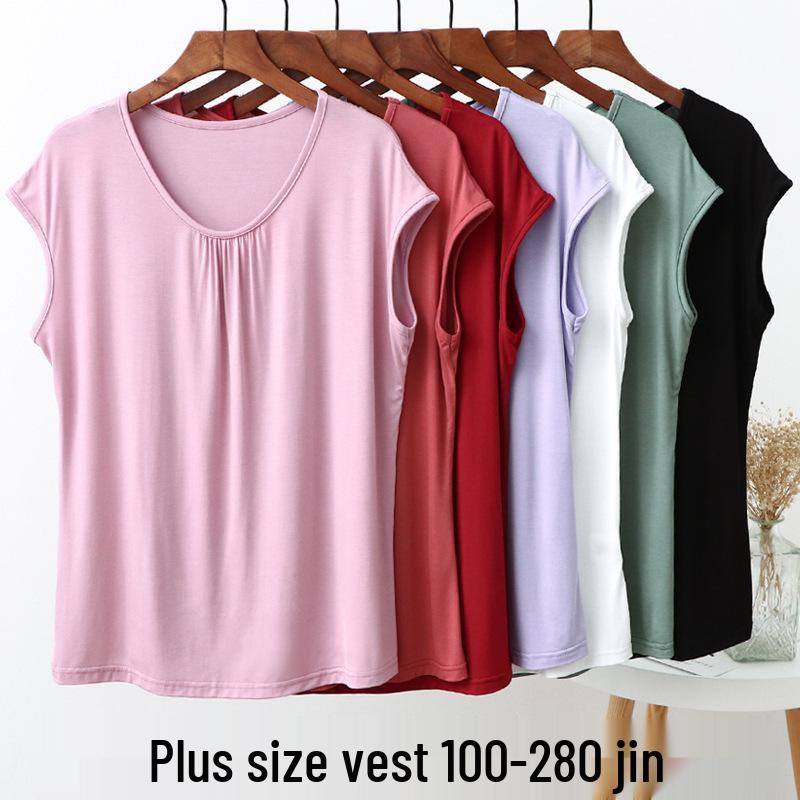 Women s Plus Size Sleeveless Summer Modal Vest - Loose Fit for Home or Outerwear XL рожевий
Women s Plus Size Sleeveless Summer Modal Vest - Loose Fit for Home or Outerwear XL рожевий