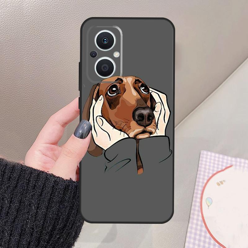Cartoon Dachshund Sausage Dog Funda For OPPO Reno 12 14 13 11 10 Pro 11F 12F 13F 14F 7 8 Lite OPPO Find X6 X5 X8 X9 Pro Case OPPO Reno13
Cartoon Dachshund Sausage Dog Funda For OPPO Reno 12 14 13 11 10 Pro 11F 12F 13F 14F 7 8 Lite OPPO Find X6 X5 X8 X9 Pro Case OPPO Reno13