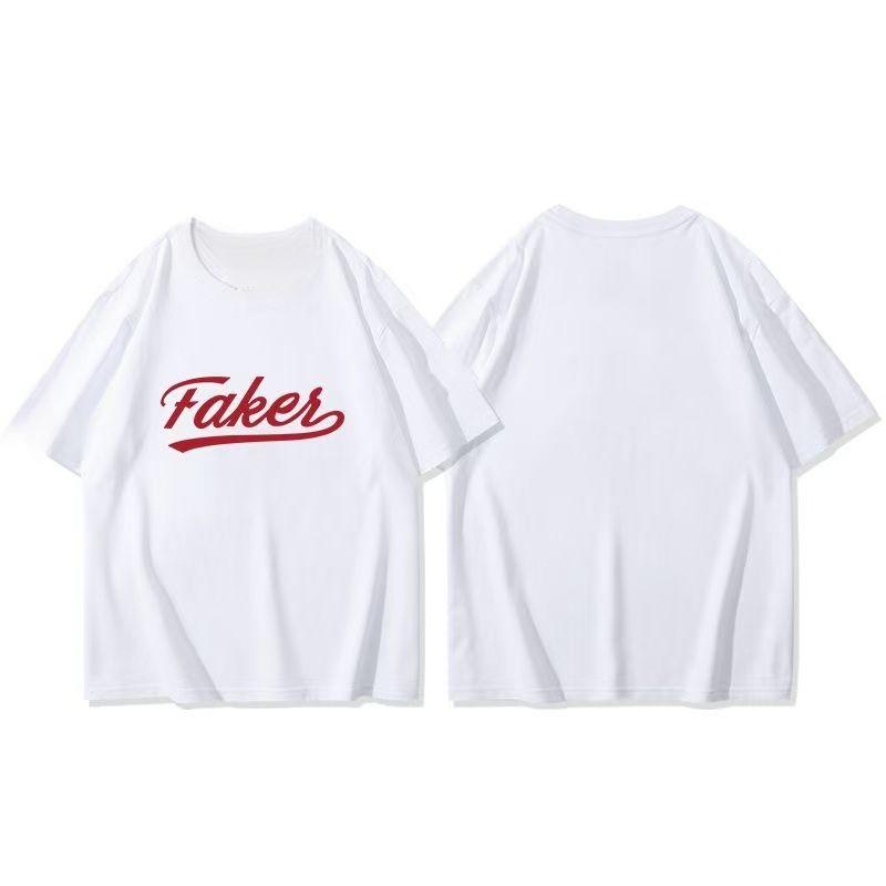 T1 Team Faker Great Demon King with EWC Saudi Esports World Cup Around The Summer Cotton T-shirt Short Sleeve XL
T1 Team Faker Great Demon King with EWC Saudi Esports World Cup Around The Summer Cotton T-shirt Short Sleeve XL