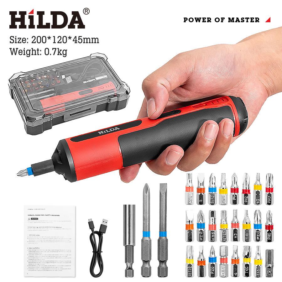 Rechargeable Electric Screwdriver Set with Large Torque for Household Use
Rechargeable Electric Screwdriver Set with Large Torque for Household Use