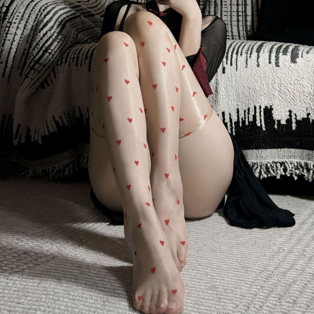 2Pairs Smooth Transparent Stockings Heart Shiny Long Stockings Tight High Stockings Lady 2Pairs Black Nude
2Pairs Smooth Transparent Stockings Heart Shiny Long Stockings Tight High Stockings Lady 2Pairs Black Nude