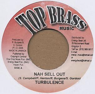 7inch Record TURBULENCE - Nah Sell Out NONE Top Brass Music 2005 Jamaica Reggae, Ska & Dub Used
7inch Record TURBULENCE - Nah Sell Out NONE Top Brass Music 2005 Jamaica Reggae, Ska & Dub Used