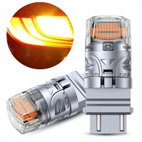 AUTOONE Yellow Amber 3157 LED Turn Signal Parking Light Blinker Corner Bulb EOA
AUTOONE Yellow Amber 3157 LED Turn Signal Parking Light Blinker Corner Bulb EOA