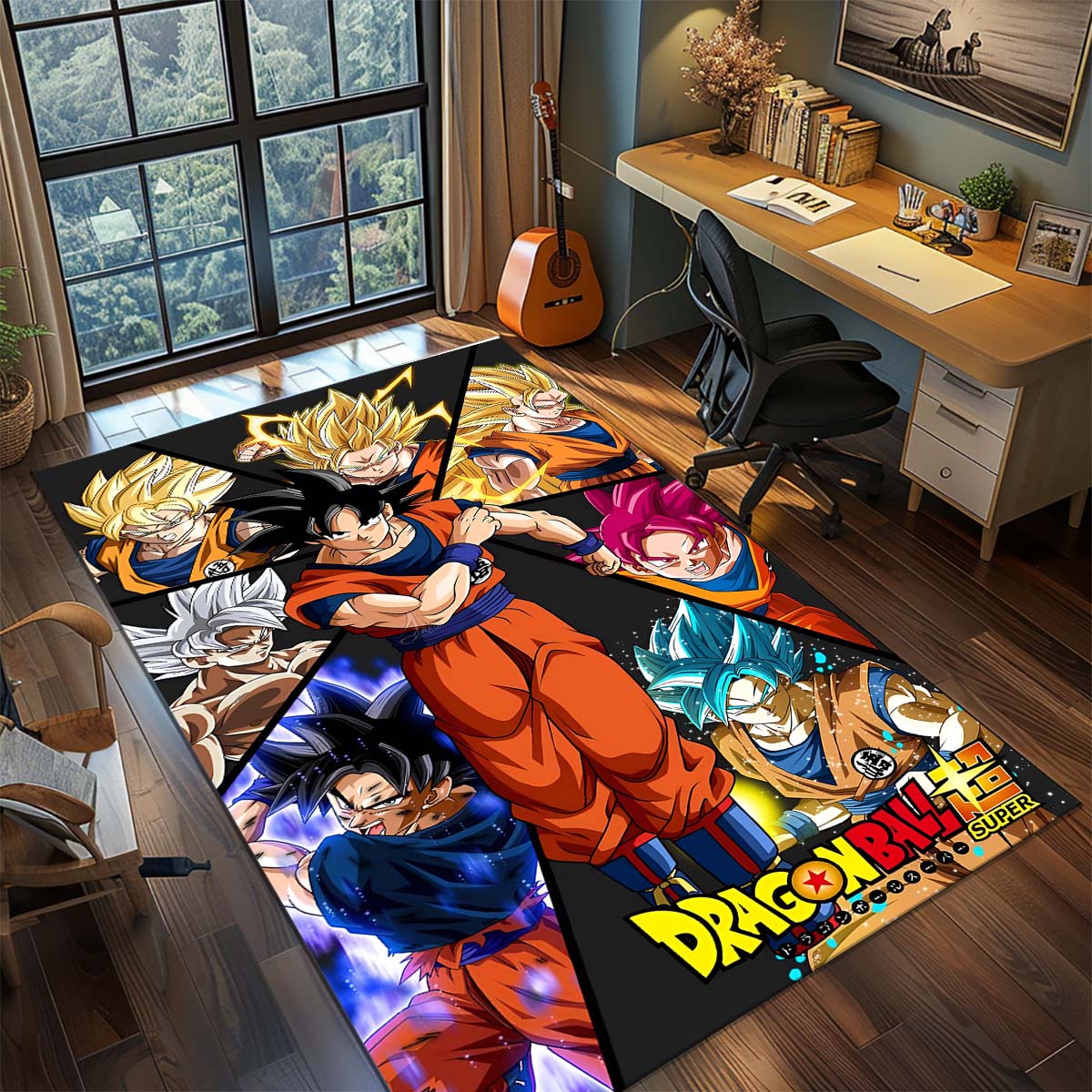 Dragon Ball Goku Anime Rug Carpet Large Area Rug Non Slip Washable Floor Mat Gamer Room Bedroom Home Decor 60x90cm
Dragon Ball Goku Anime Rug Carpet Large Area Rug Non Slip Washable Floor Mat Gamer Room Bedroom Home Decor 60x90cm