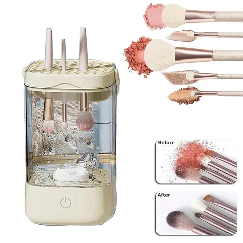 Makeup Brush Cleaner Automatic Rotating Makeup Brush Cleaner UV Sterilization Electric Cosmetic Makeup Brush Washing Machine бежевый
Makeup Brush Cleaner Automatic Rotating Makeup Brush Cleaner UV Sterilization Electric Cosmetic Makeup Brush Washing Machine бежевый