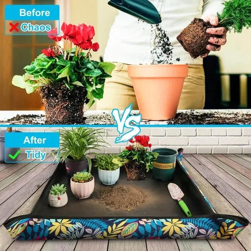 10PCS New Printed Oxford Gardening Mat Soil Replacement Mat Change Pots Plant Flowers Mix Soil Mat Gardening Tools Supplies
10PCS New Printed Oxford Gardening Mat Soil Replacement Mat Change Pots Plant Flowers Mix Soil Mat Gardening Tools Supplies