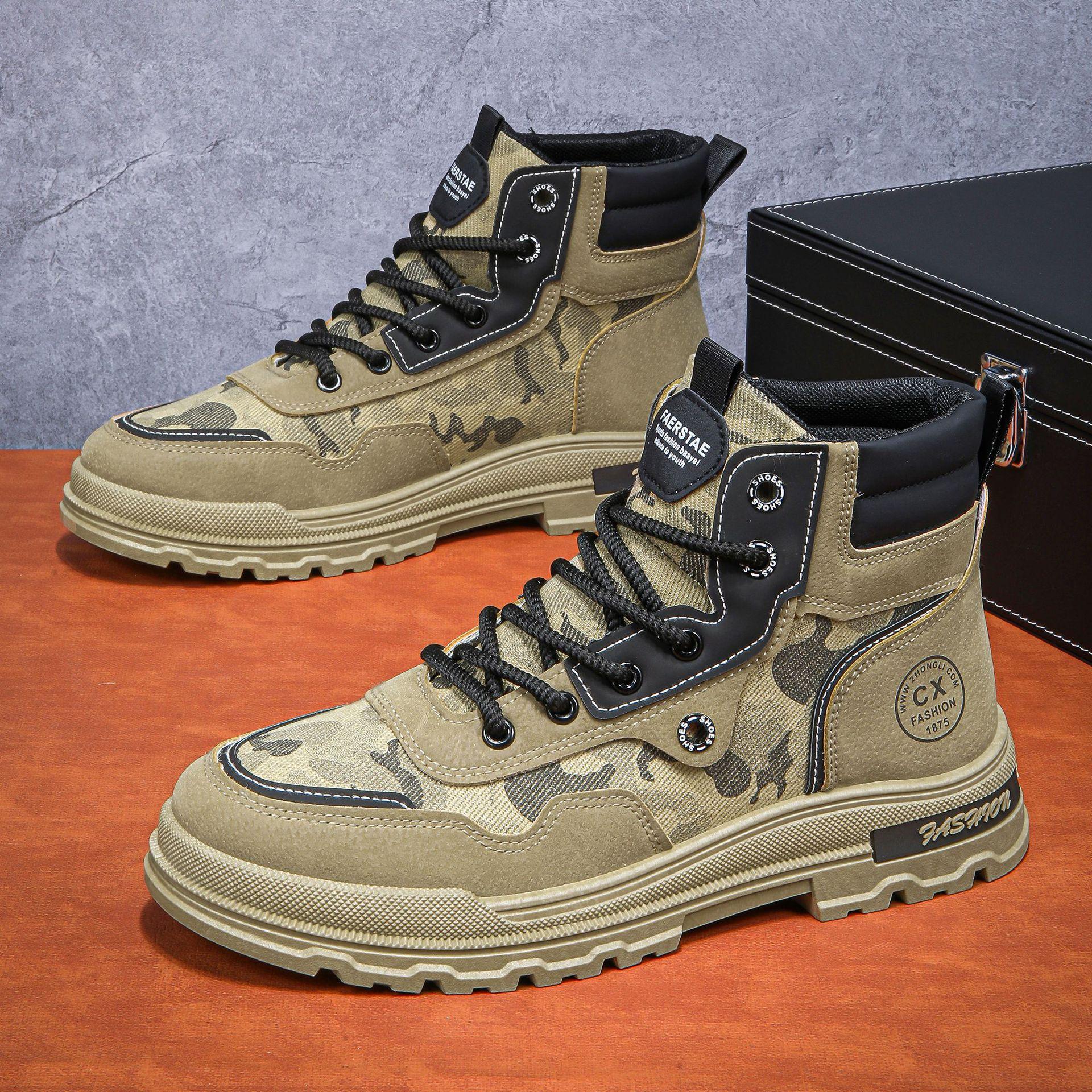 Men s High Top Large Size 46 Sports Martin Boots Extra Large Size Outdoor Tooling Boots Fashion Camouflage Spring and Autumn Men s Boots 44
Men s High Top Large Size 46 Sports Martin Boots Extra Large Size Outdoor Tooling Boots Fashion Camouflage Spring and Autumn Men s Boots 44