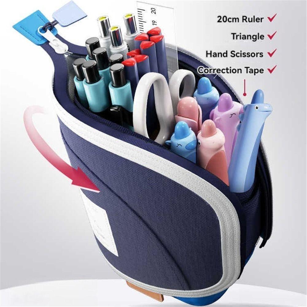 Portable Retractable Pencil Bag Vertical Student Pen Holder Stationery Storage Bag School Supplies рожевий
Portable Retractable Pencil Bag Vertical Student Pen Holder Stationery Storage Bag School Supplies рожевий