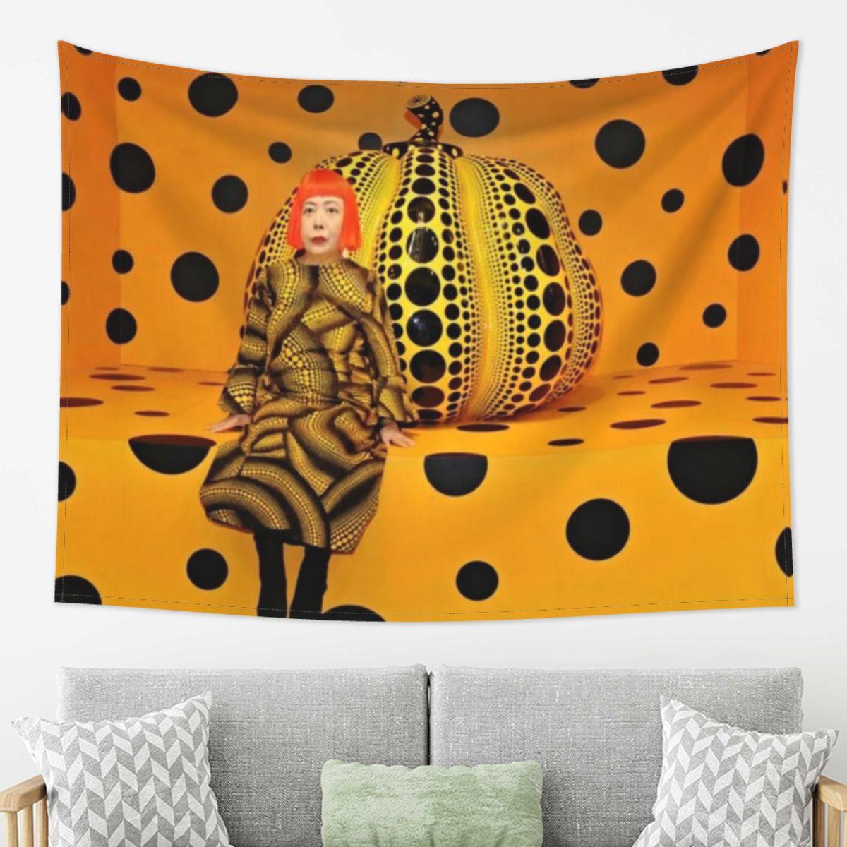 Yayoi Kusama Abstract Painting Tapestry Wall Hanging Aesthetic Home Decor Tapestries for Dorm Room 74x94cm(29x37in)
Yayoi Kusama Abstract Painting Tapestry Wall Hanging Aesthetic Home Decor Tapestries for Dorm Room 74x94cm(29x37in)