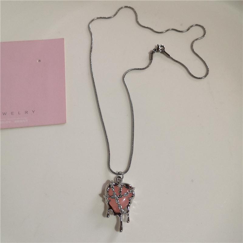 Gothic Pink Cross Heart Pendant Chain Choker Necklace For Women Egirl Hip Hop Punk Charms Aesthetic Jewelry EMO Accessories
Gothic Pink Cross Heart Pendant Chain Choker Necklace For Women Egirl Hip Hop Punk Charms Aesthetic Jewelry EMO Accessories