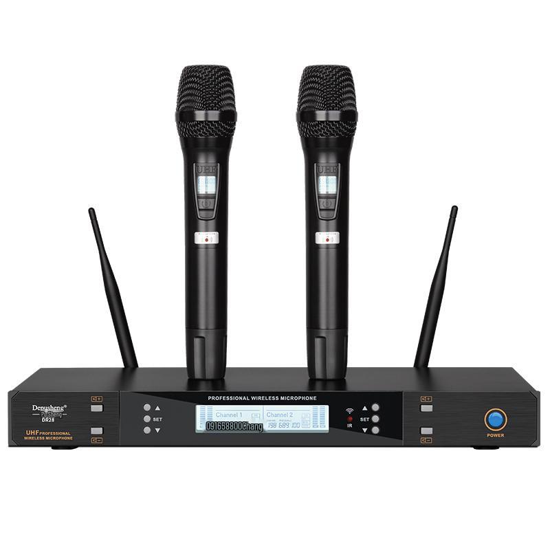 DePuSheng UHF True Diversity Wireless Handheld Microphone – Professional, Anti-Howling, Free Shipping. Perfect for Conferences and Performances.
DePuSheng UHF True Diversity Wireless Handheld Microphone – Professional, Anti-Howling, Free Shipping. Perfect for Conferences and Performances.
