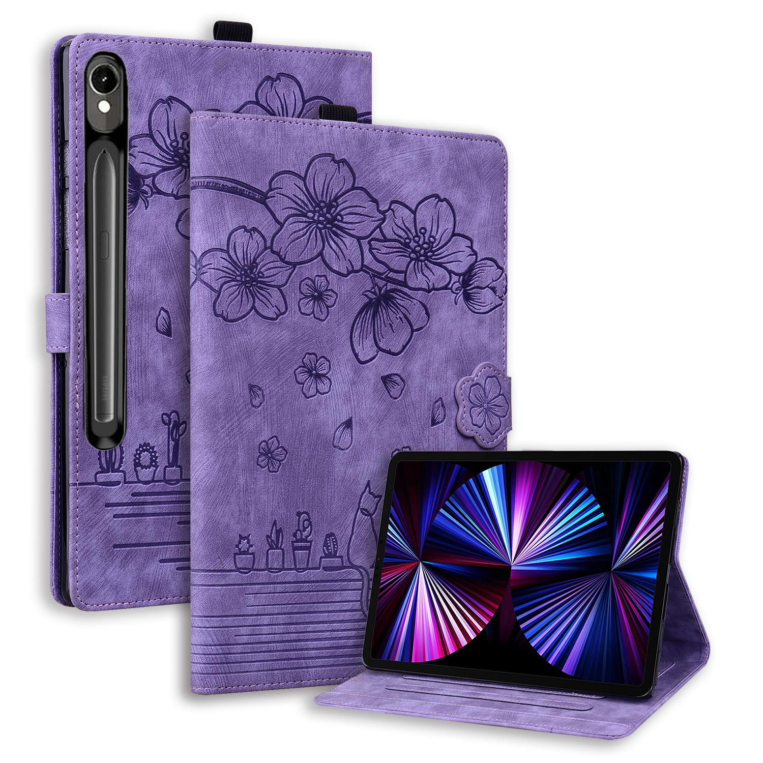 For Samsung Galaxy Tab S10 FE+ Case Flip Stand Leather Phone Cover Cherry Blossom Cat Imprinted D
For Samsung Galaxy Tab S10 FE+ Case Flip Stand Leather Phone Cover Cherry Blossom Cat Imprinted D