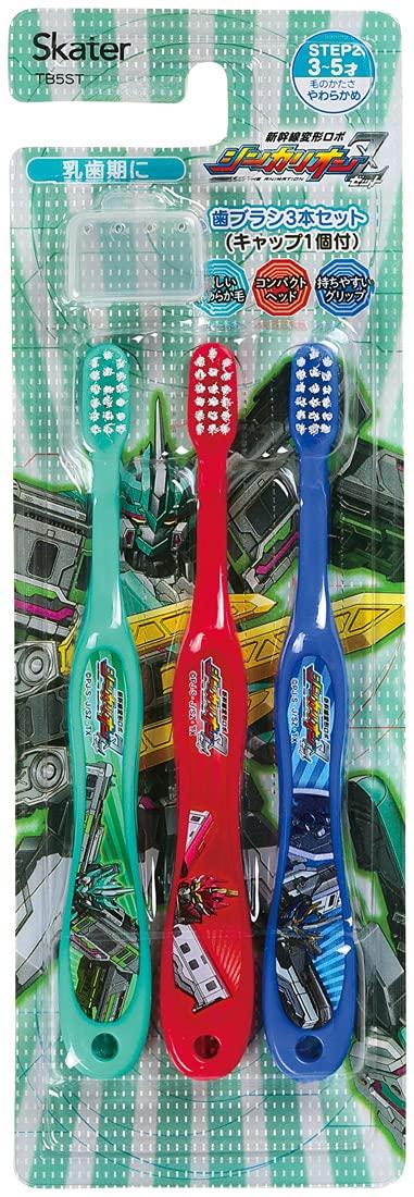 Skater toothbrush for kindergarteners years old soft 3 pieces Shinkalion Z 14cm 3-5 TB5ST-A
Skater toothbrush for kindergarteners years old soft 3 pieces Shinkalion Z 14cm 3-5 TB5ST-A