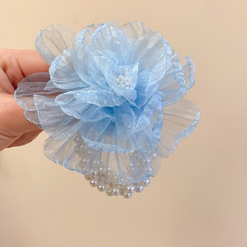 Mesh Flower Ponytail Holders Sweet Pearl Hair Rope 2025 Elastic Hair Tie for Women Girls фіолетовий
Mesh Flower Ponytail Holders Sweet Pearl Hair Rope 2025 Elastic Hair Tie for Women Girls фіолетовий