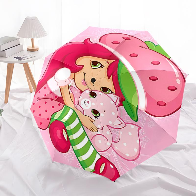 Strawberry Hat with Polka Dots: Automatic Opening and Closing Umbrella - Foldable Design, 8-Bone Iron Frame, Ideal Gift for Fans, Travelers,
Strawberry Hat with Polka Dots: Automatic Opening and Closing Umbrella - Foldable Design, 8-Bone Iron Frame, Ideal Gift for Fans, Travelers,