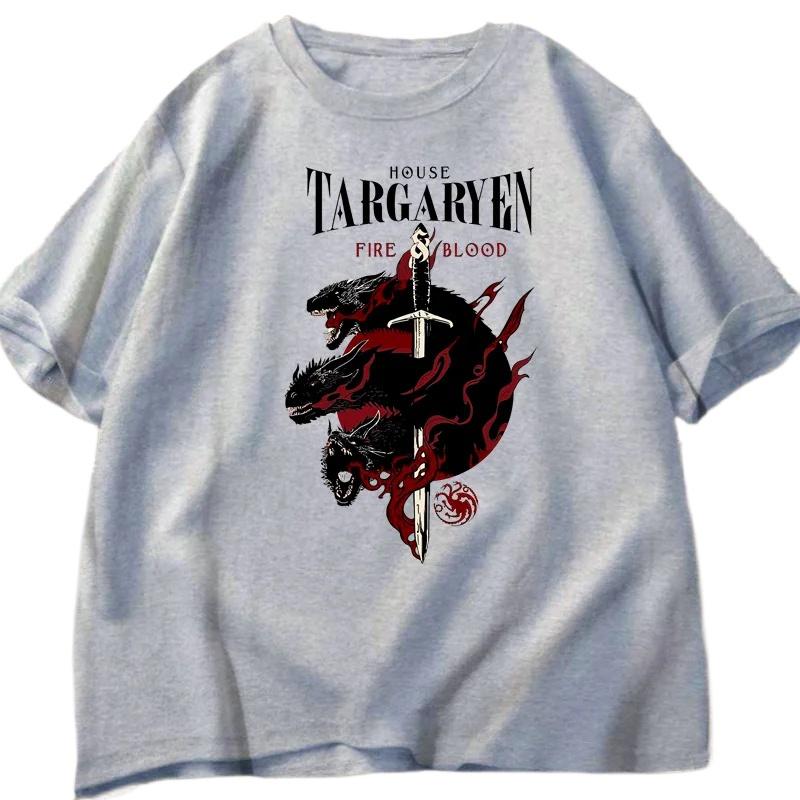 House Targaryen T Shirt Fire and Blood T-Shirt GOT Men T-shirt Fashion Short Sleeve Casual Printed Tee Shirt Street Wear Summer S
House Targaryen T Shirt Fire and Blood T-Shirt GOT Men T-shirt Fashion Short Sleeve Casual Printed Tee Shirt Street Wear Summer S