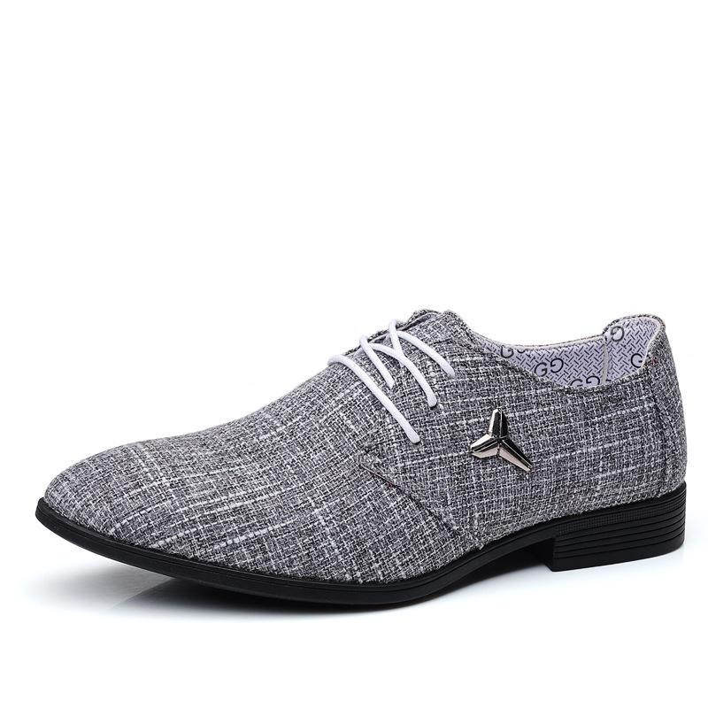 2025 autumn men s pointed linen surface Korean version breathable men s shoes British business casual shoes trendy leather shoes men 48
2025 autumn men s pointed linen surface Korean version breathable men s shoes British business casual shoes trendy leather shoes men 48