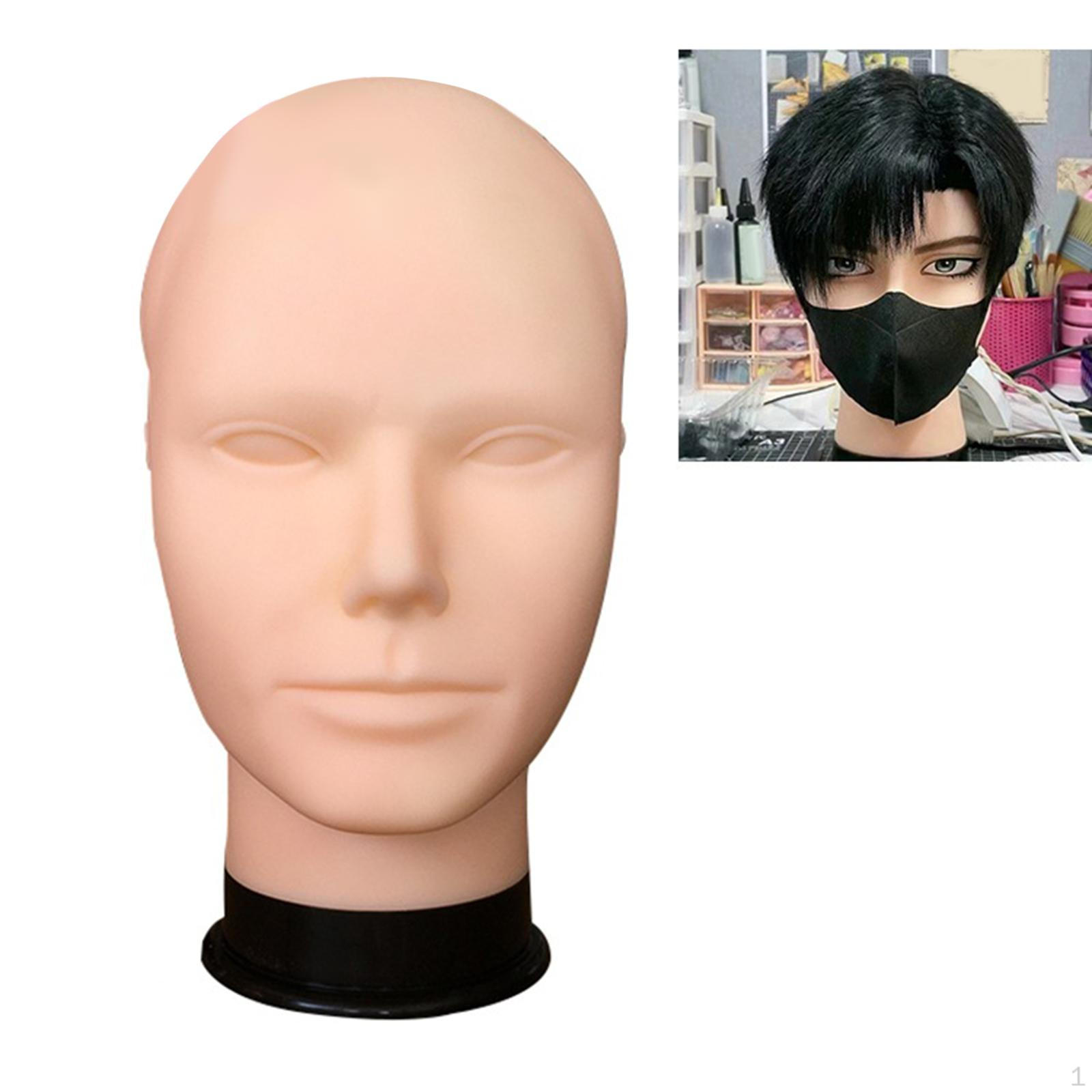 Bald Head Mannequin Hat Holder Model Male Glasses Made of Solid PVC Suitable for Display Style C
Bald Head Mannequin Hat Holder Model Male Glasses Made of Solid PVC Suitable for Display Style C