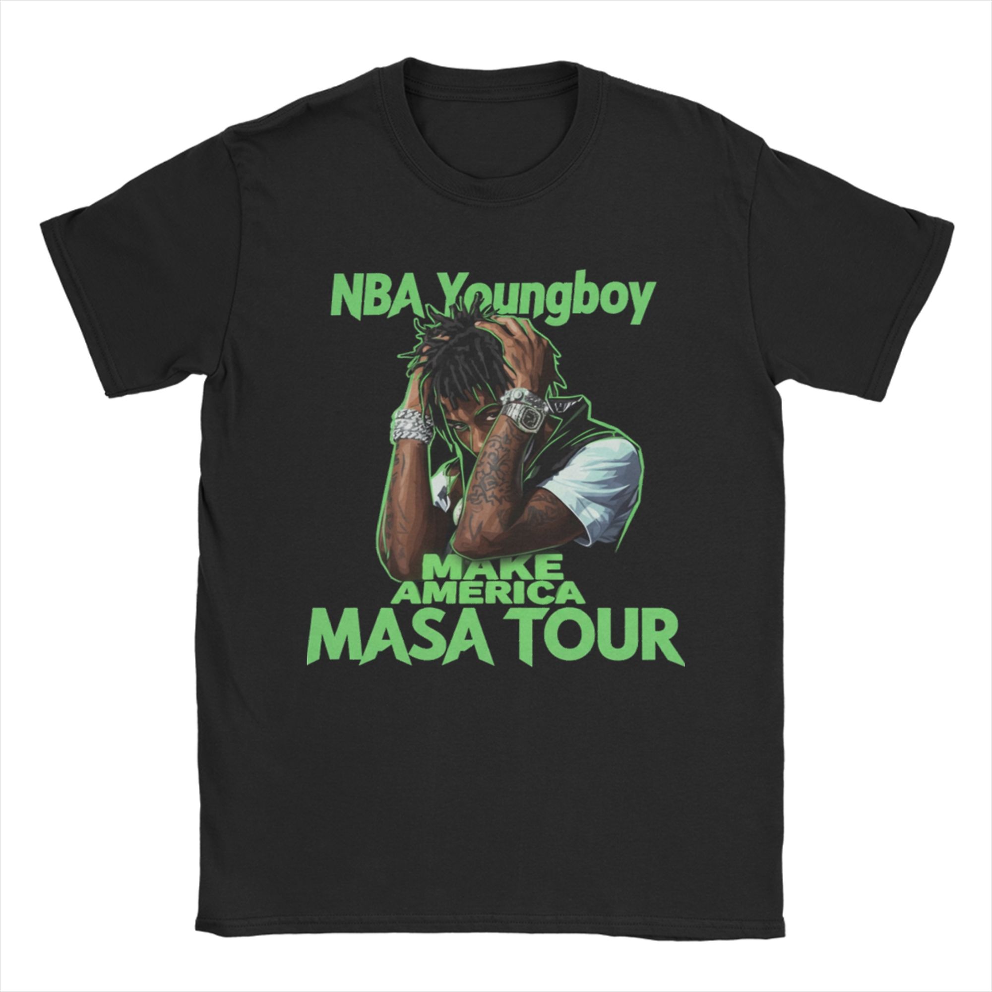 Graphic Printed Rapper Young Boy Never Broke Again MASA Tour 2025 T Shirt For Unisex Pure Cotton Tee Shirt Short Sleeve Clothing 4XL
Graphic Printed Rapper Young Boy Never Broke Again MASA Tour 2025 T Shirt For Unisex Pure Cotton Tee Shirt Short Sleeve Clothing 4XL