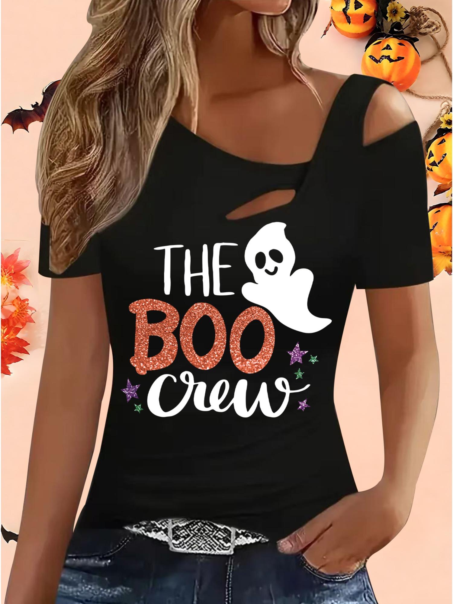 Женские Свободные Топы Блузки Рубашки Подарок на Хэллоуин и Рождество S чёрный
Женские Свободные Топы Блузки Рубашки Подарок на Хэллоуин и Рождество S чёрный