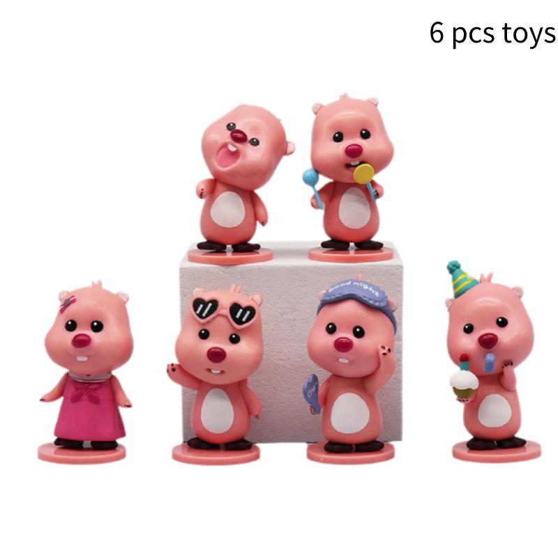Pvc Loopy Figures Toy Models Action Figurines Display Statues 6pcs Collect
Pvc Loopy Figures Toy Models Action Figurines Display Statues 6pcs Collect