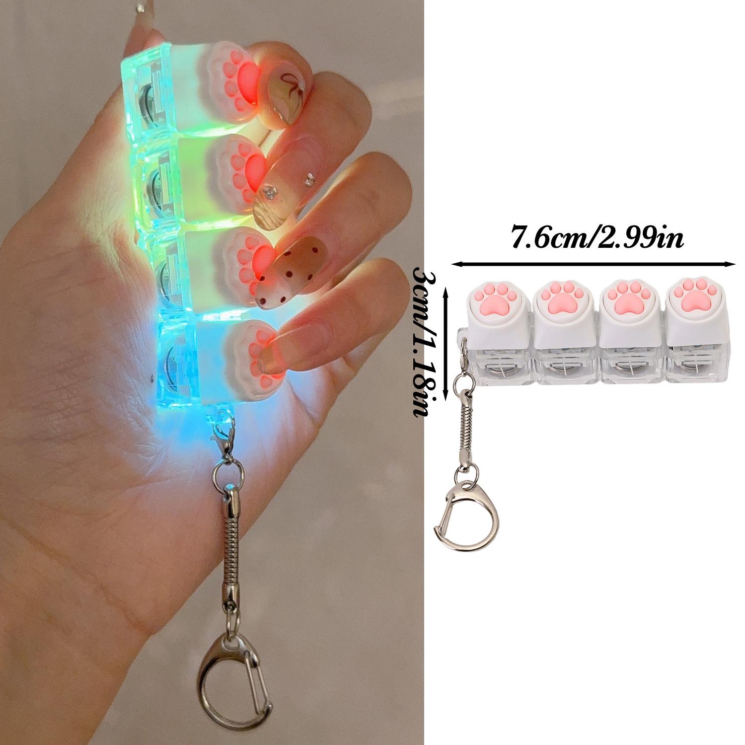 Decompression Toy Cute Cat Claw Keycap Girl Pink Mechanical Keyboard Fingertip Press Decompression Keychains белый
Decompression Toy Cute Cat Claw Keycap Girl Pink Mechanical Keyboard Fingertip Press Decompression Keychains белый