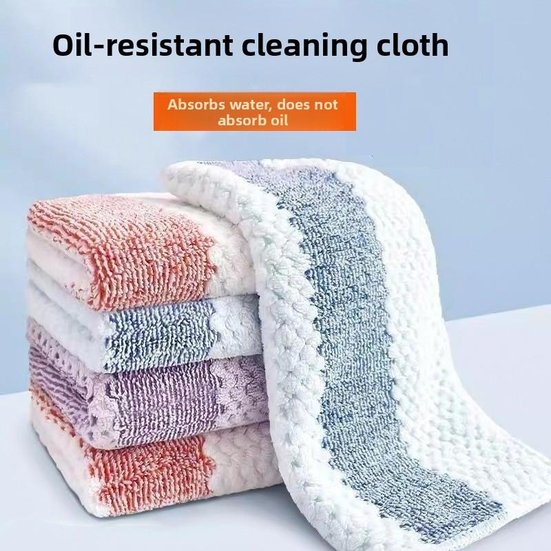 Кухонная утолщенная, сильно впитывающая влагу, с оверлоком, полосатая, для домашней уборки, нелипкая тряпка 25*25cm
Кухонная утолщенная, сильно впитывающая влагу, с оверлоком, полосатая, для домашней уборки, нелипкая тряпка 25*25cm