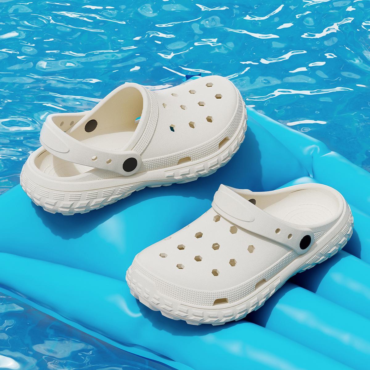 Summer Women Clogs Shoes Beach EVA Thick Bottom Sandals Fashion Comfortable Slippers Indoor Outdoor Men Hole Shoes 36-37 бежевий
Summer Women Clogs Shoes Beach EVA Thick Bottom Sandals Fashion Comfortable Slippers Indoor Outdoor Men Hole Shoes 36-37 бежевий