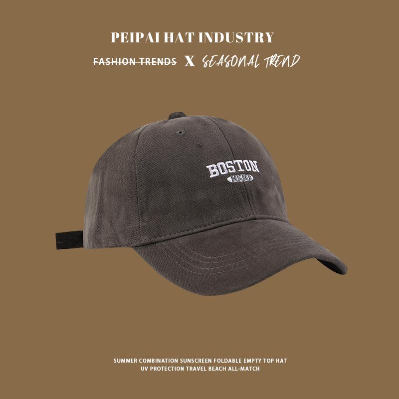 Sun hat spring and summer grinding hat men s fashion couple versatile letter cap M(56-58cm)
Sun hat spring and summer grinding hat men s fashion couple versatile letter cap M(56-58cm)